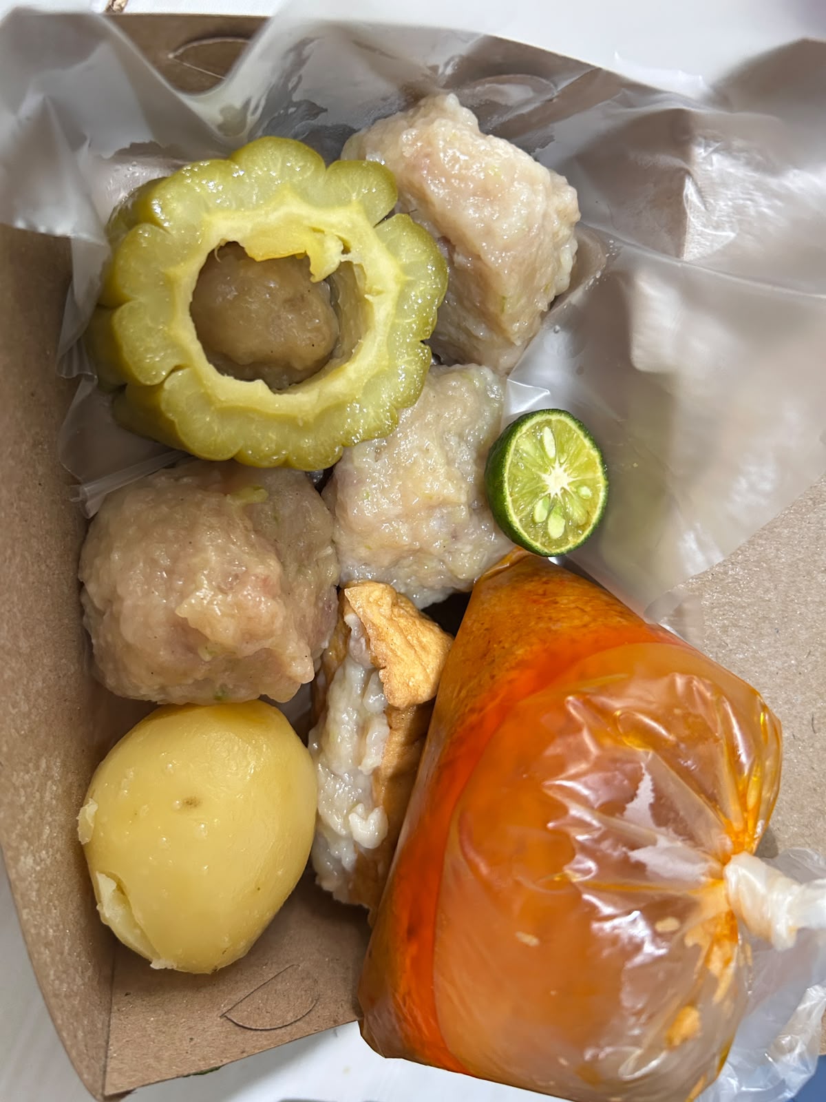Siomay Pare
